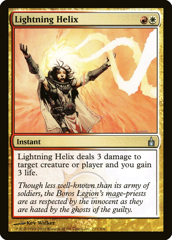 Lightning Helix [Ravnica: City of Guilds] | Golgari Games