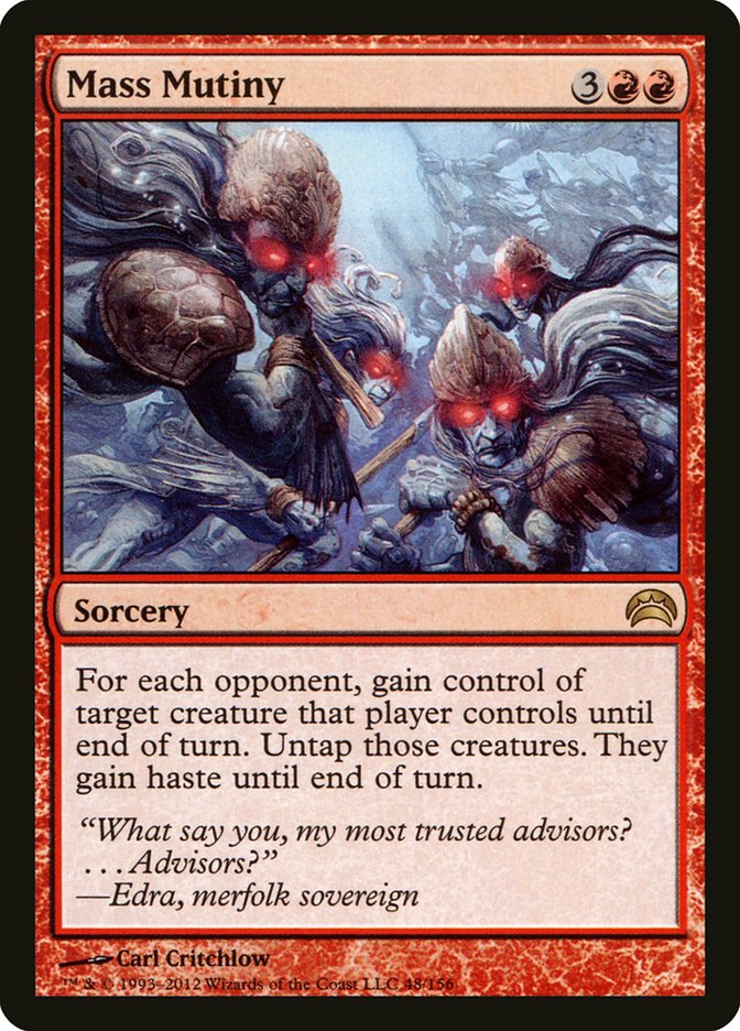 Mass Mutiny [Planechase 2012] | Local Legends