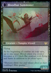 Voldaren Bloodcaster // Bloodbat Summoner [Innistrad: Crimson Vow Prerelease Promos] | Golgari Games