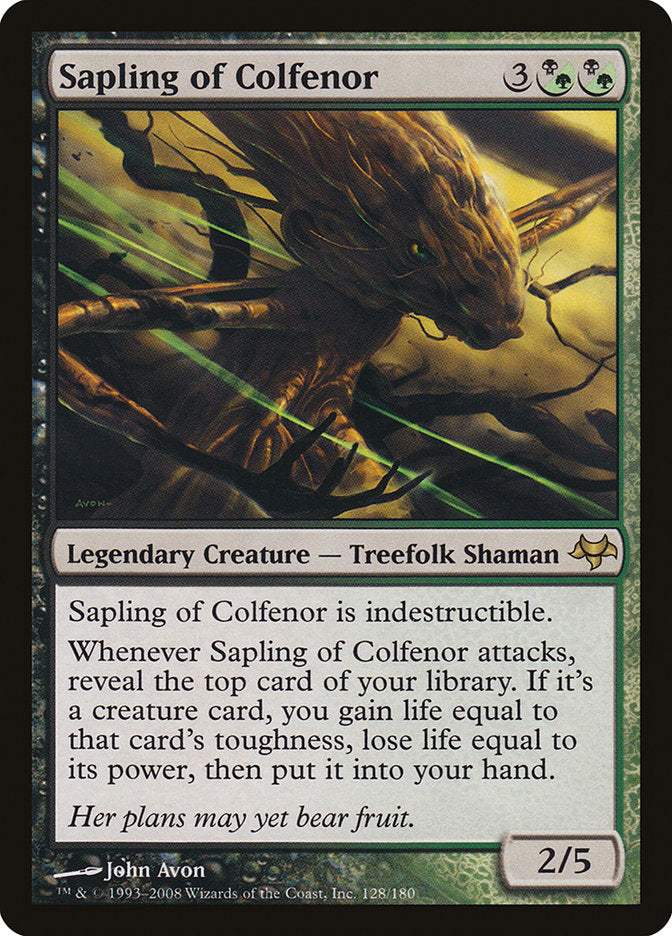 Sapling of Colfenor [Eventide] | Golgari Games