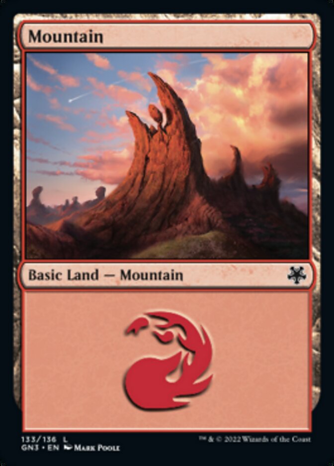 Mountain (133) [Game Night: Free-for-All] | Local Legends