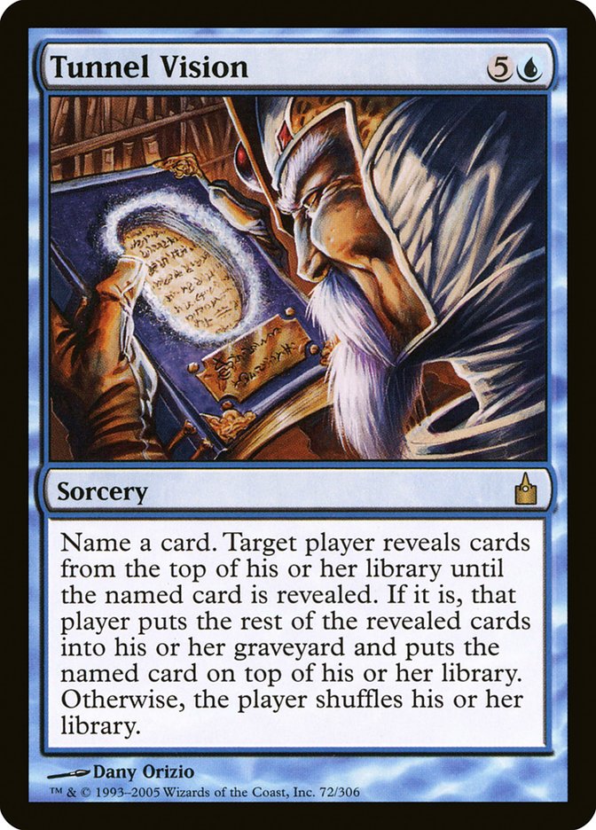 Tunnel Vision [Ravnica: City of Guilds] | Local Legends