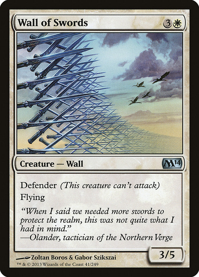 Wall of Swords [Magic 2014] | Local Legends