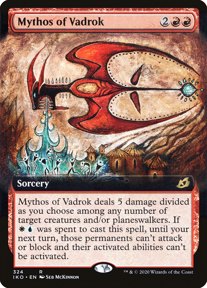 Mythos of Vadrok (Extended Art) [Ikoria: Lair of Behemoths] | Local Legends