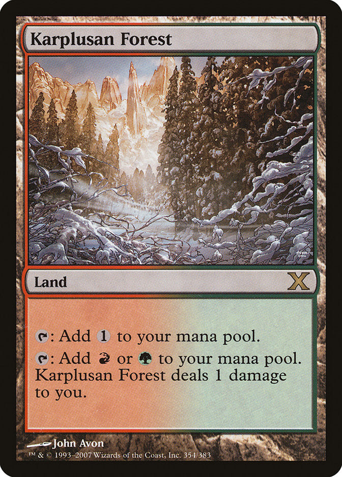 Karplusan Forest [Tenth Edition] | Local Legends
