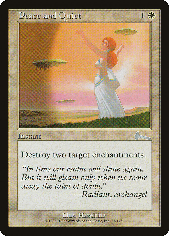Peace and Quiet [Urza's Legacy] | Local Legends