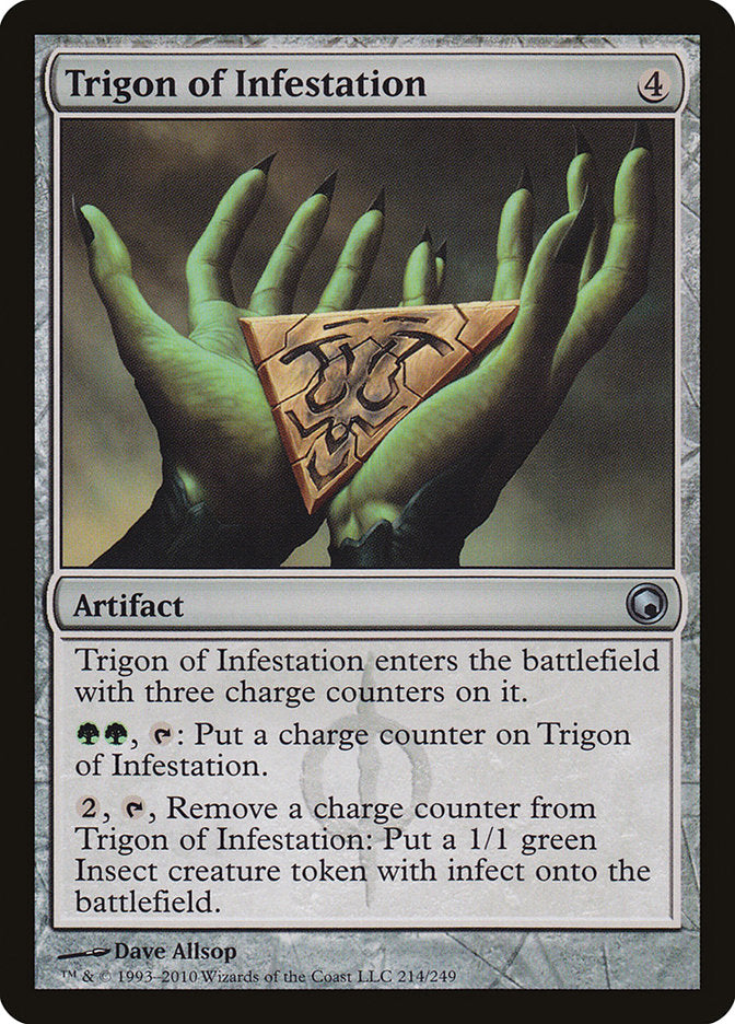 Trigon of Infestation [Scars of Mirrodin] | Local Legends