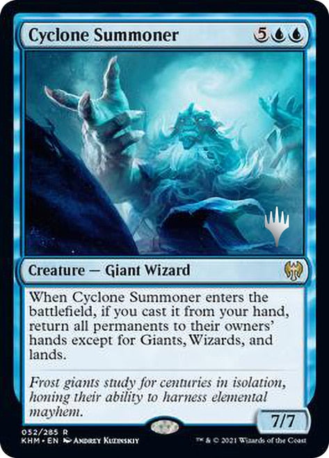 Cyclone Summoner (Promo Pack) [Kaldheim Promos] | Local Legends