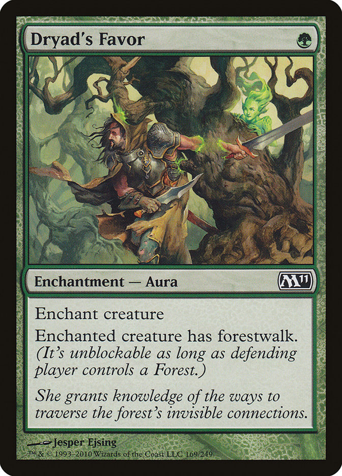 Dryad's Favor [Magic 2011] | Local Legends
