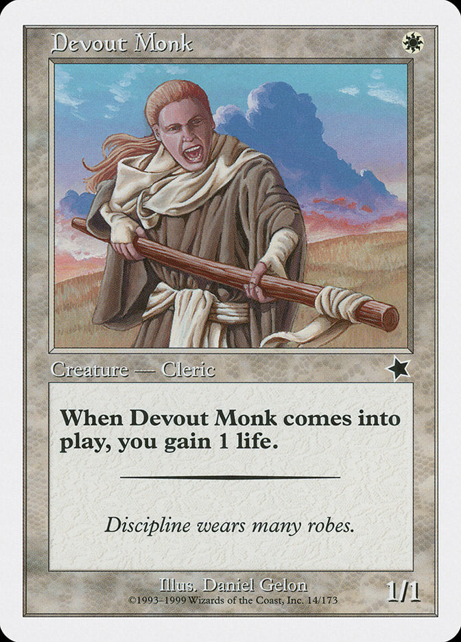 Devout Monk [Starter 1999] | Golgari Games