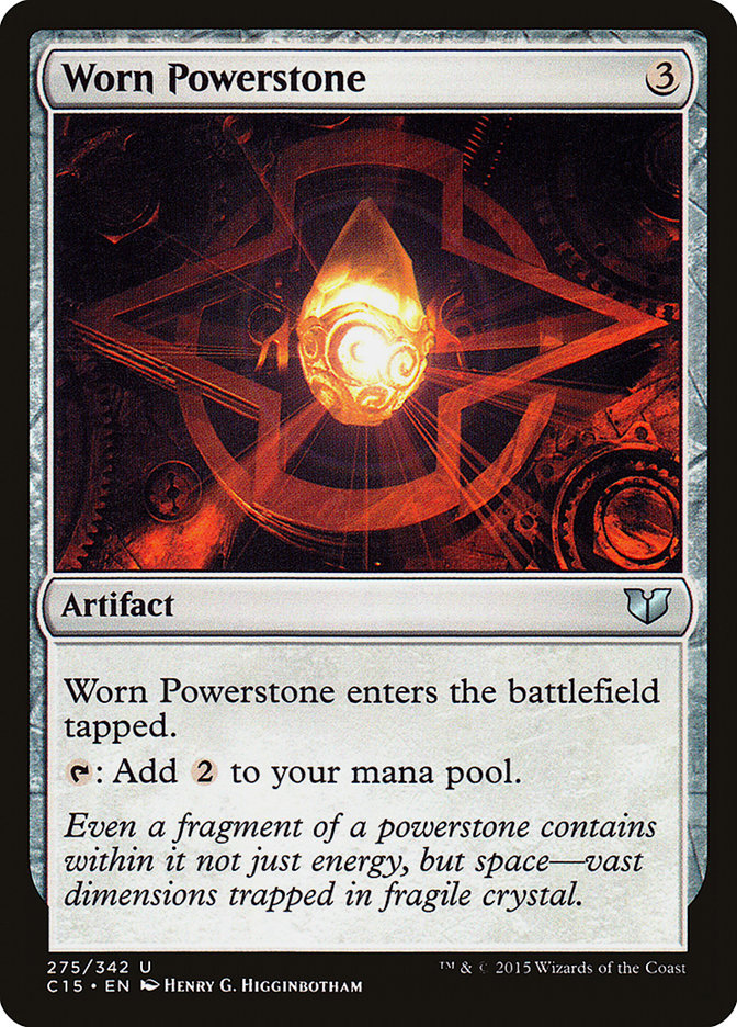 Worn Powerstone [Commander 2015] | Golgari Games