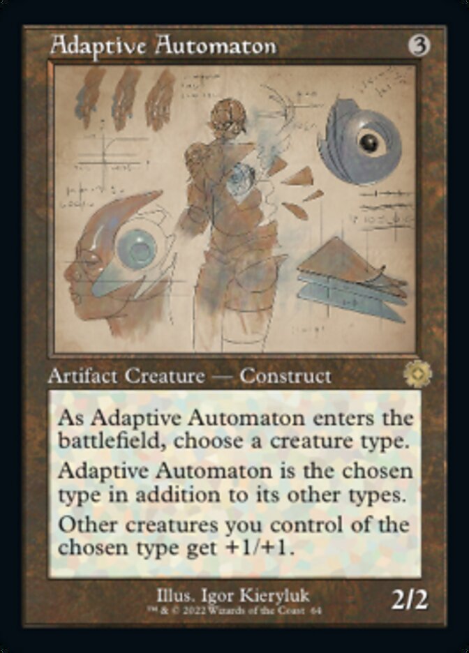 Adaptive Automaton (Retro Schematic) [The Brothers' War Retro Artifacts] | Golgari Games