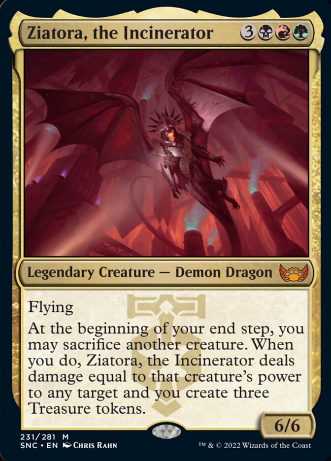 Ziatora, the Incinerator [Streets of New Capenna] | Golgari Games