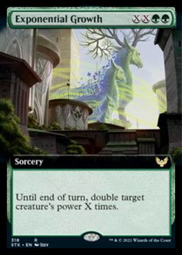 Exponential Growth (Extended Art) [Strixhaven: School of Mages] | Local Legends