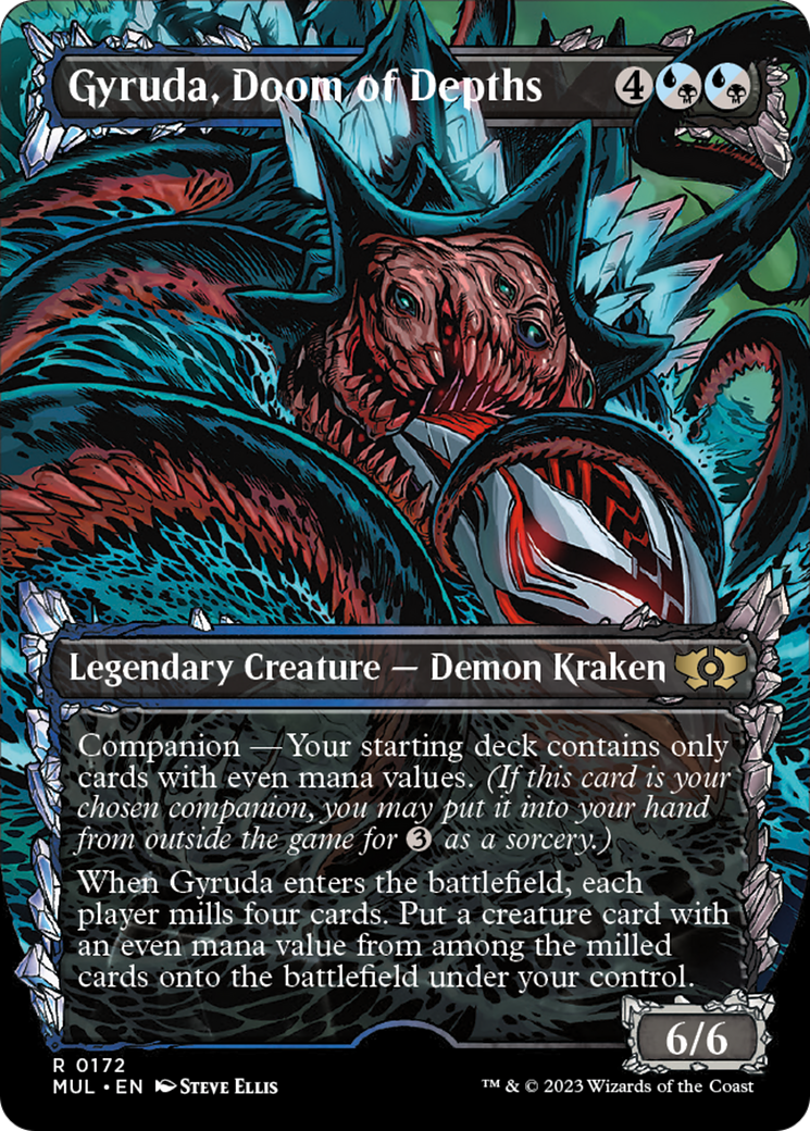 Gyruda, Doom of Depths (Halo Foil) [Multiverse Legends] | Local Legends