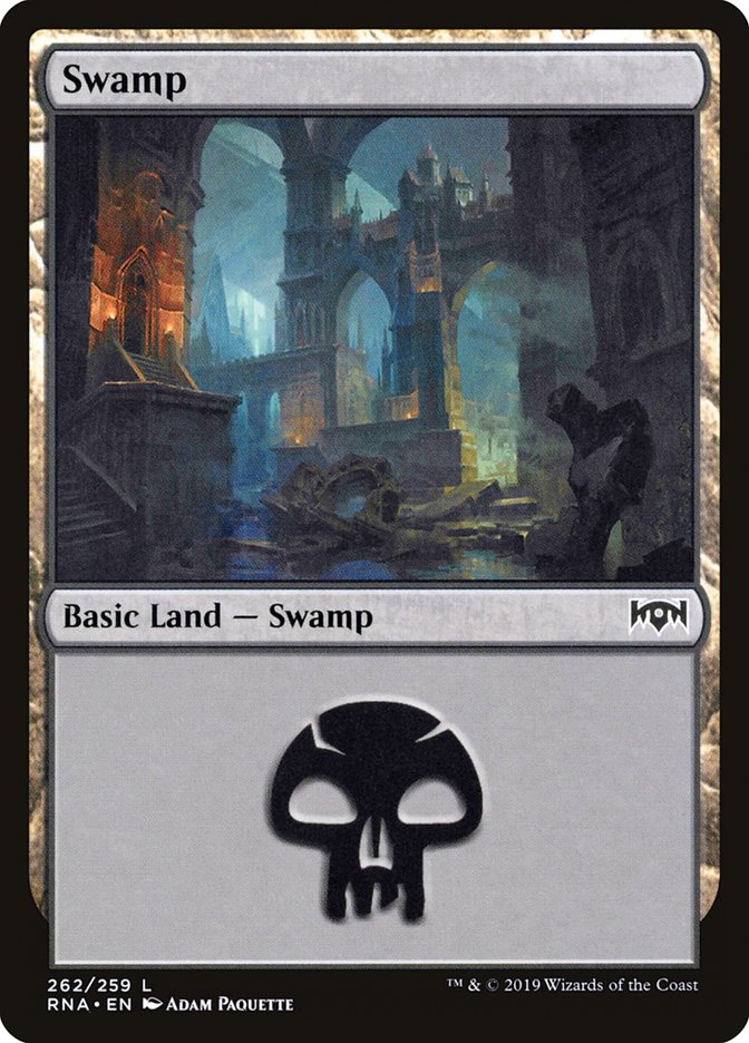 Swamp (262) [Ravnica Allegiance] | Golgari Games