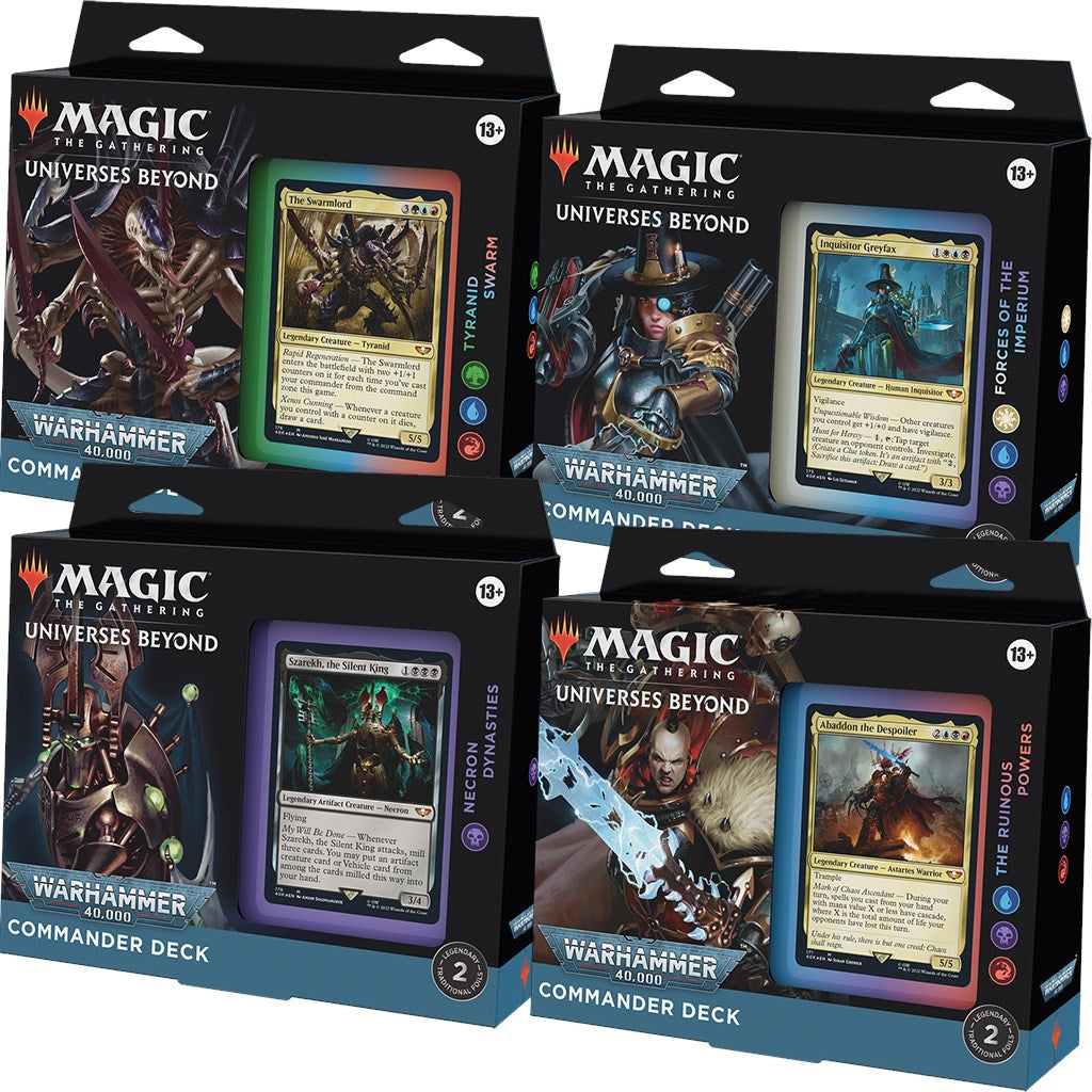 Warhammer 40,000 - Commander Deck Display | Local Legends