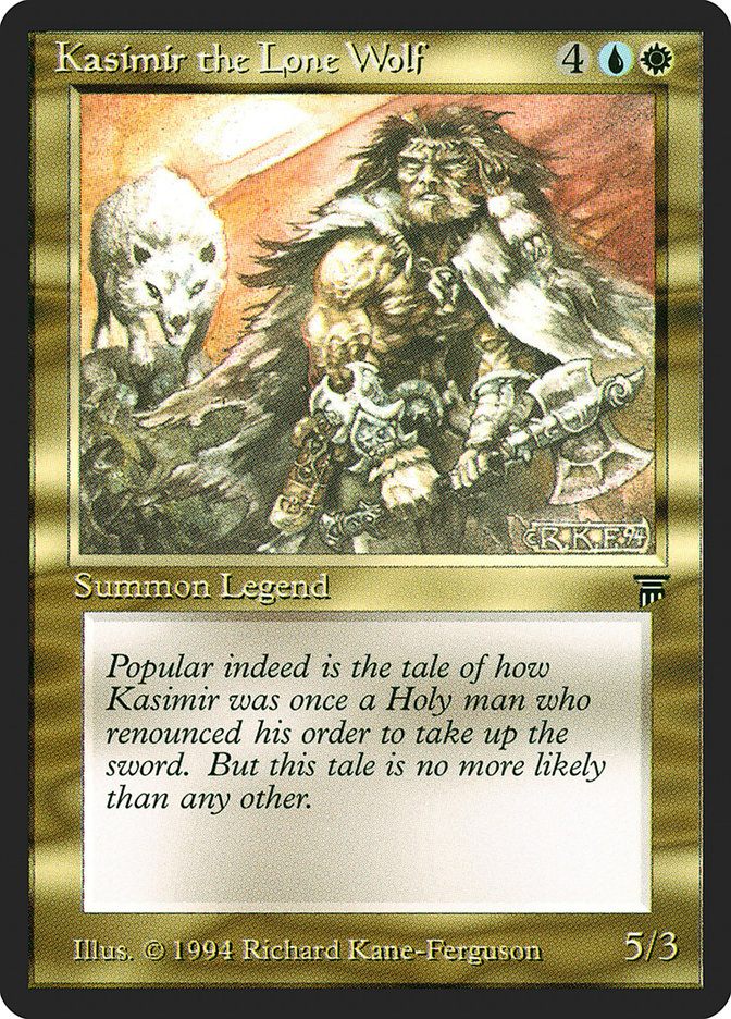 Kasimir the Lone Wolf [Legends] | Local Legends
