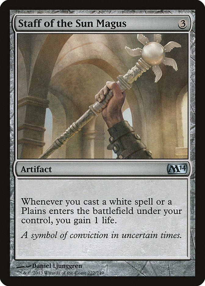 Staff of the Sun Magus [Magic 2014] | Local Legends