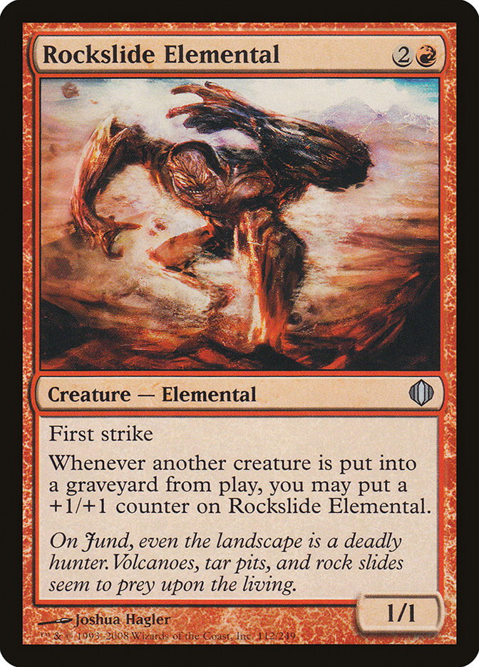 Rockslide Elemental [Shards of Alara] | Local Legends