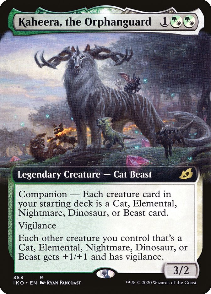 Kaheera, the Orphanguard (Extended Art) [Ikoria: Lair of Behemoths] | Local Legends