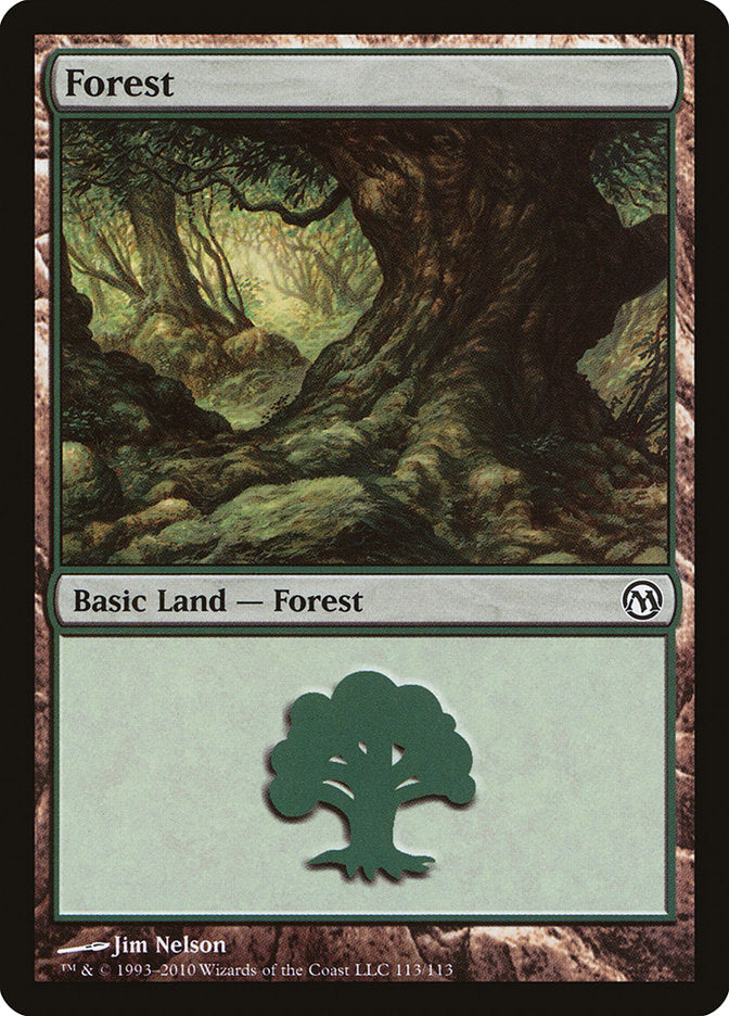 Forest (113) [Duels of the Planeswalkers] | Local Legends