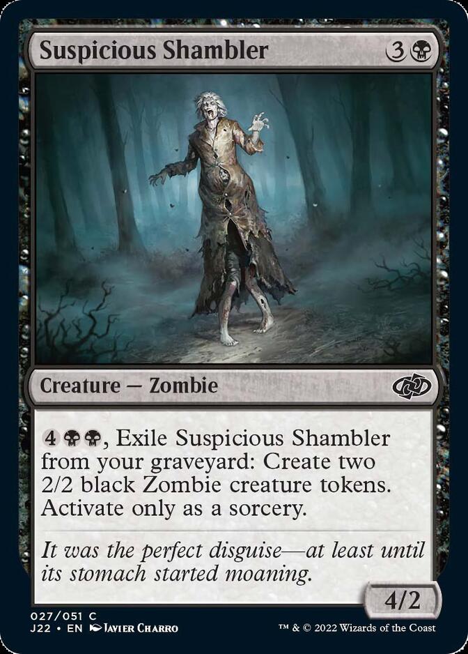 Suspicious Shambler [Jumpstart 2022] | Local Legends