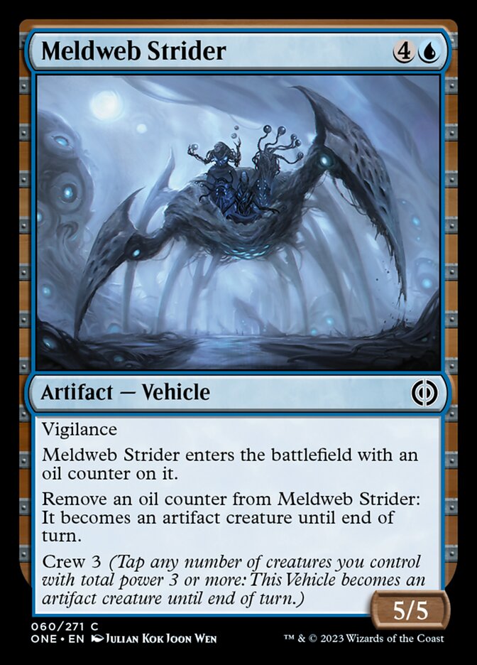 Meldweb Strider [Phyrexia: All Will Be One] | Golgari Games