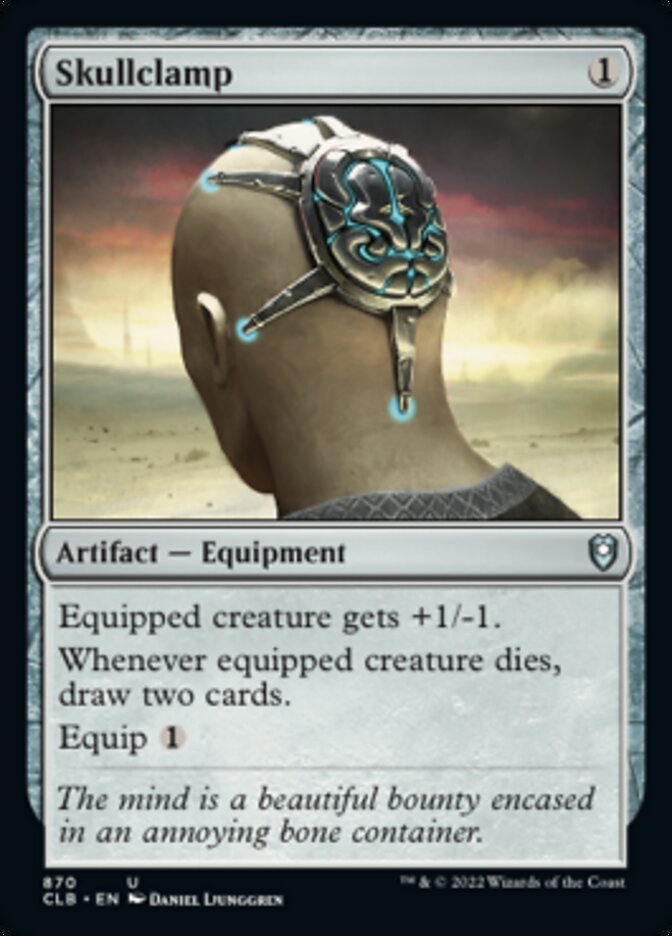 Skullclamp [Commander Legends: Battle for Baldur's Gate] | Local Legends