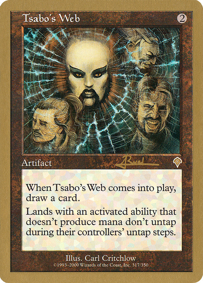 Tsabo's Web (Antoine Ruel) [World Championship Decks 2001] | Golgari Games