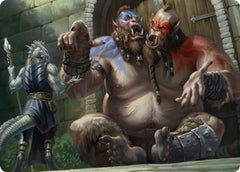 Ettin Art Card [Dungeons & Dragons: Adventures in the Forgotten Realms Art Series] | Local Legends