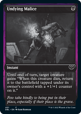 Undying Malice [Innistrad: Double Feature] | Golgari Games