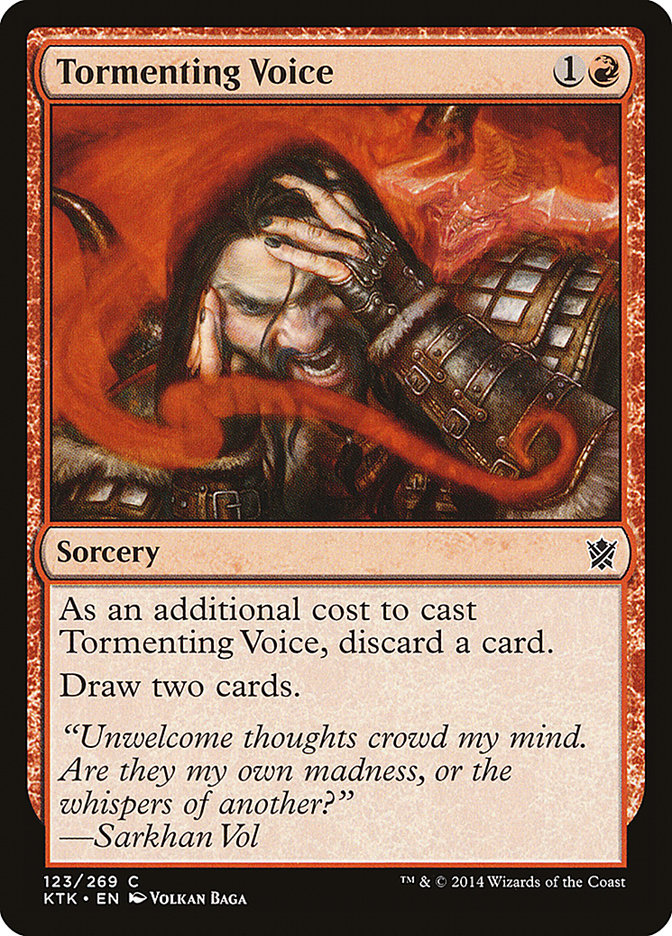 Tormenting Voice [Khans of Tarkir] | Golgari Games