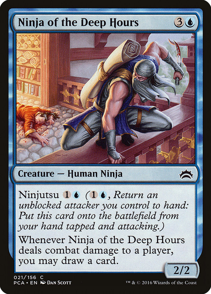 Ninja of the Deep Hours [Planechase Anthology] | Golgari Games