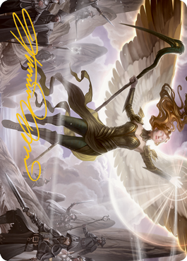 Sigarda's Splendor Art Card (Gold-Stamped Signature) [Innistrad: Midnight Hunt Art Series] | Local Legends