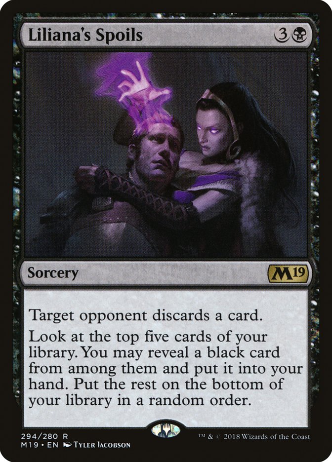 Liliana's Spoils [Core Set 2019] | Local Legends
