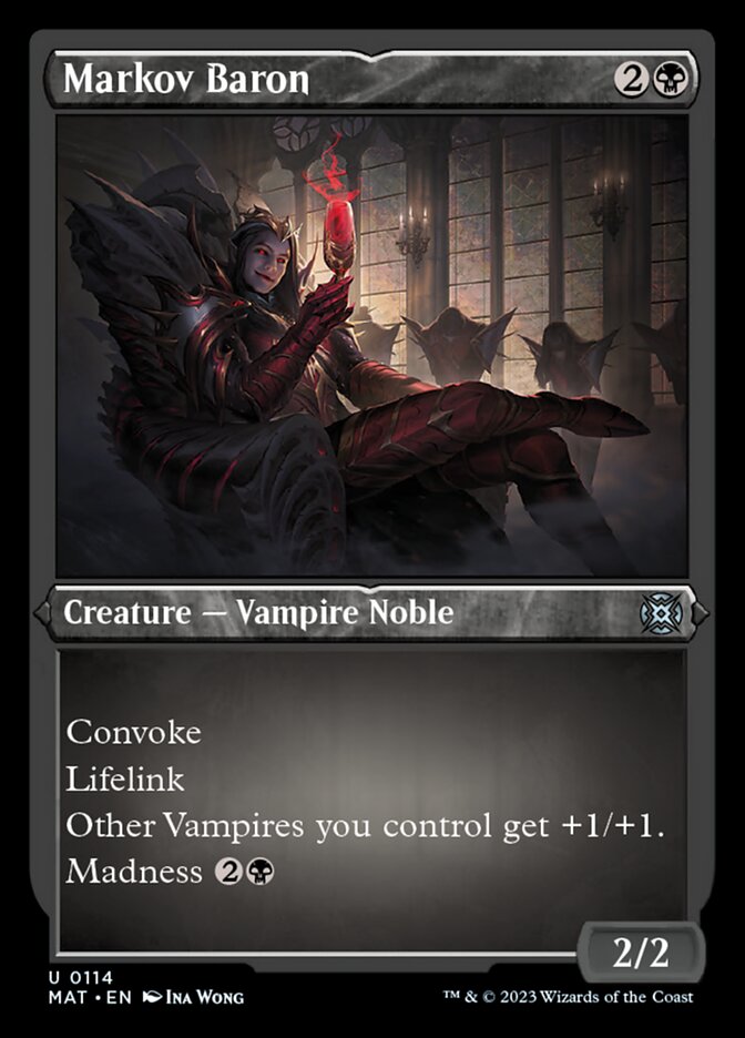 Markov Baron (Foil Etched) [March of the Machine: The Aftermath] | Local Legends