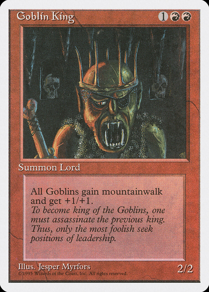 Goblin King [Fourth Edition] | Local Legends