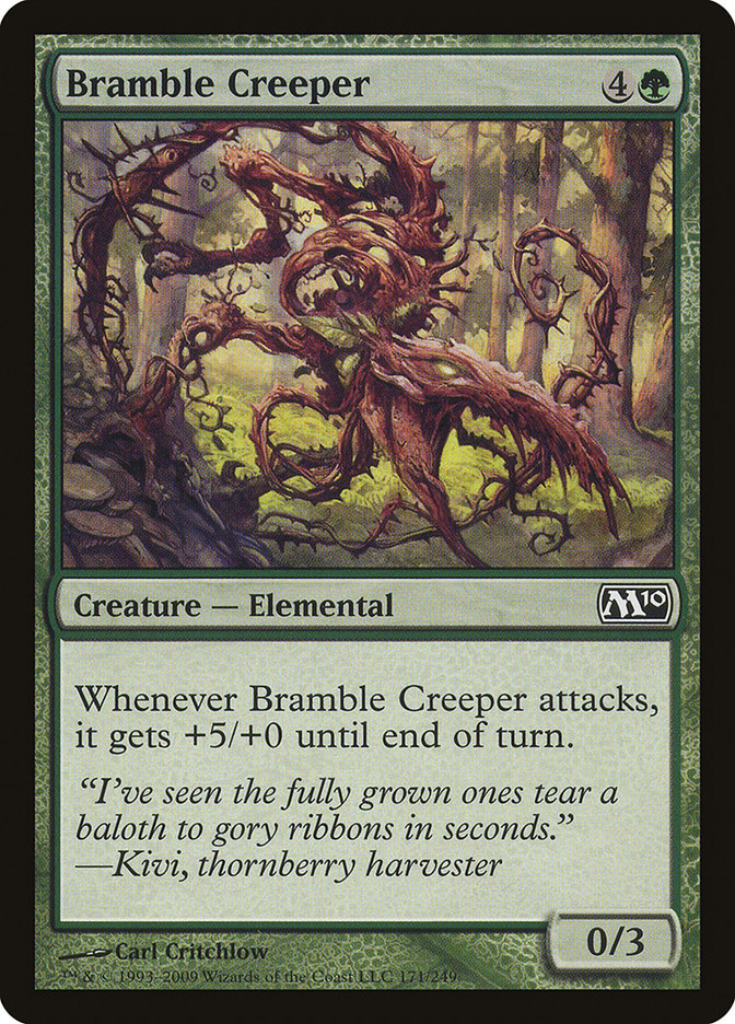 Bramble Creeper [Magic 2010] | Golgari Games