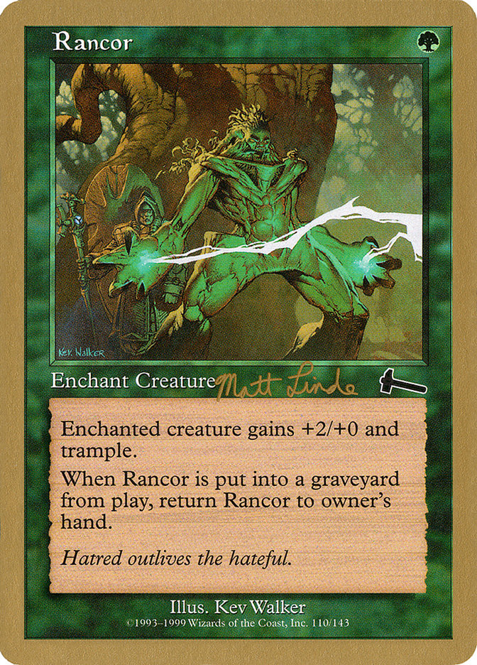 Rancor (Matt Linde) [World Championship Decks 1999] | Local Legends