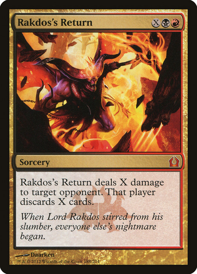 Rakdos's Return [Return to Ravnica] | Local Legends