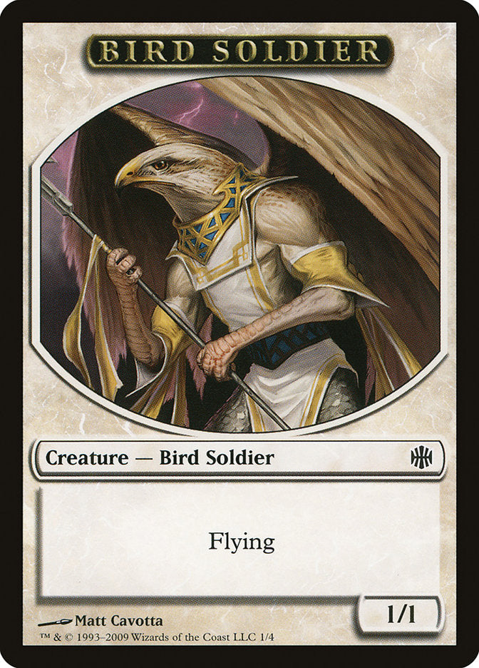 Bird Soldier Token [Alara Reborn Tokens] | Golgari Games