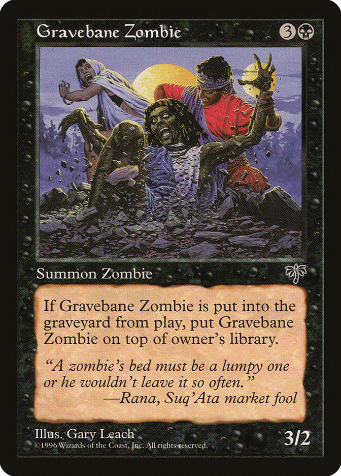 Gravebane Zombie [Mirage] | Local Legends
