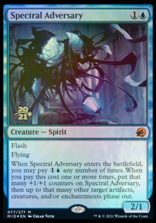 Spectral Adversary [Innistrad: Midnight Hunt Prerelease Promos] | Golgari Games