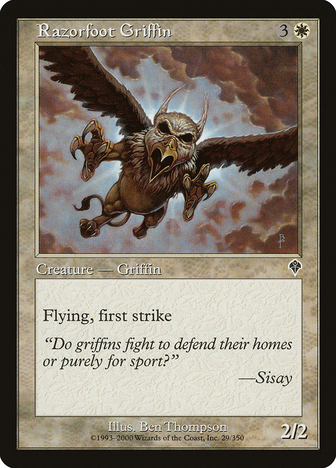 Razorfoot Griffin [Invasion] | Local Legends