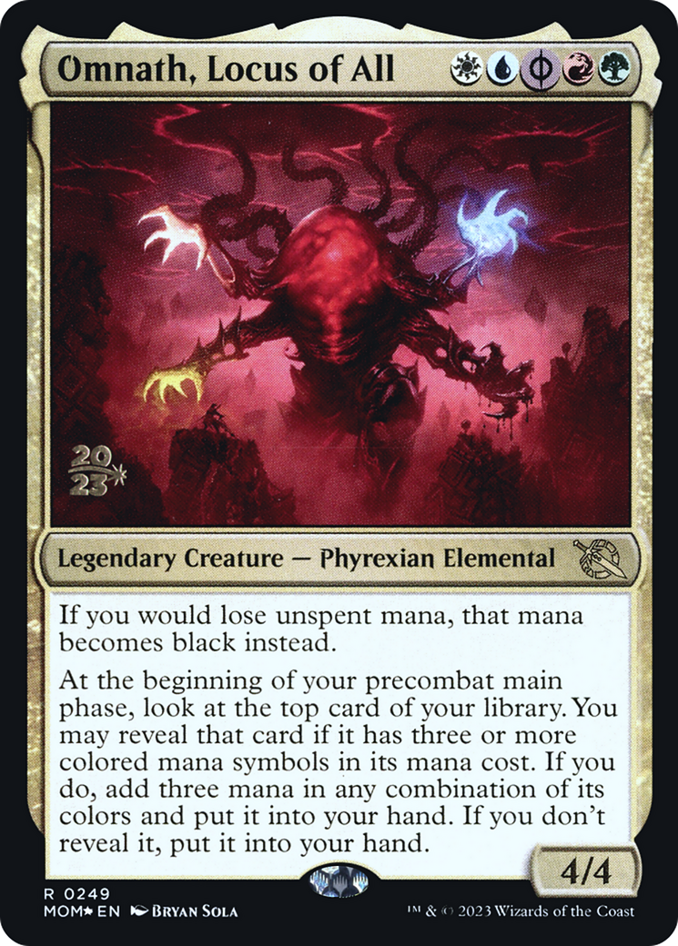 Omnath, Locus of All [March of the Machine Prerelease Promos] | Golgari Games