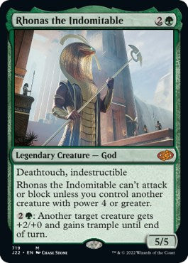 Rhonas the Indomitable [Jumpstart 2022] | Golgari Games