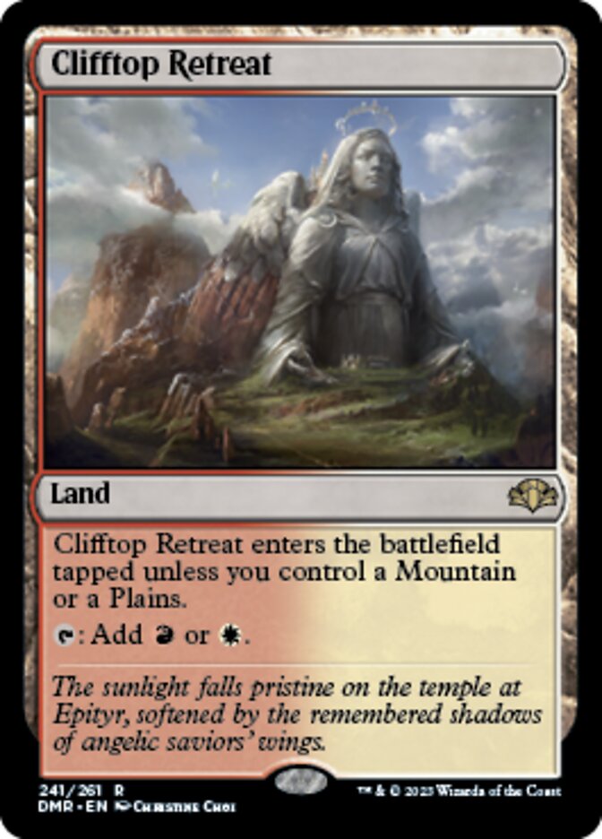 Clifftop Retreat [Dominaria Remastered] | Local Legends