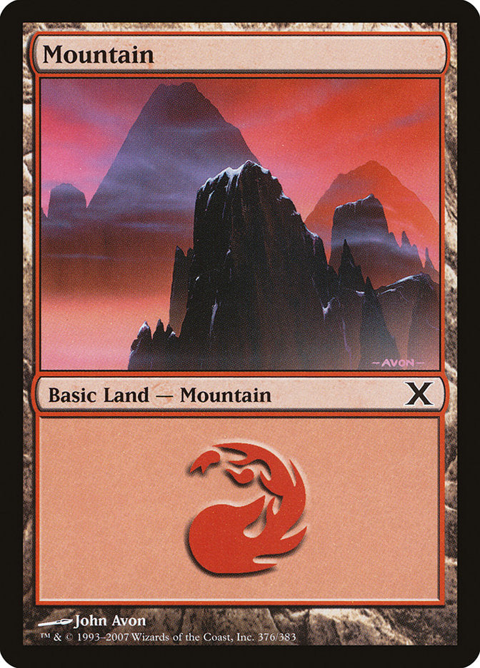 Mountain (376) [Tenth Edition] | Local Legends