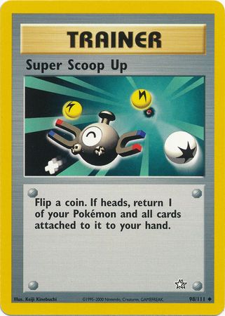 Super Scoop Up (98/111) [Neo Genesis Unlimited] | Golgari Games